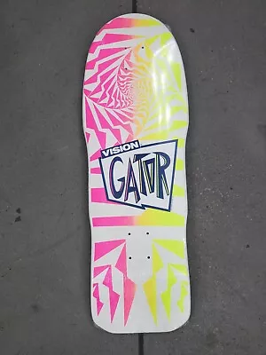 Vision  Gator  Rare Old School Reissue. New In Shrink-wrap. White/Pink/Yellow • $129