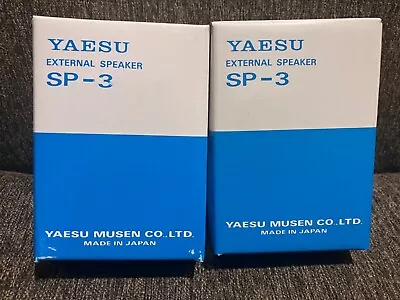 Yaesu Sp-3 External Speakers - New In Box - Japan • $79.99