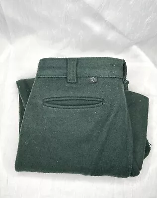 Vintage Codet Wool Hunting Pants Mens 36x31 Green Canada • $25
