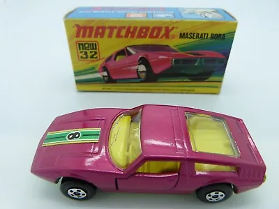 Matchbox Superfast 32 Maserati Bora • $39.79