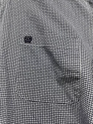 Cinch Long Sleeve Men’s Large Button Up Navy Gray Shirt Western • $22