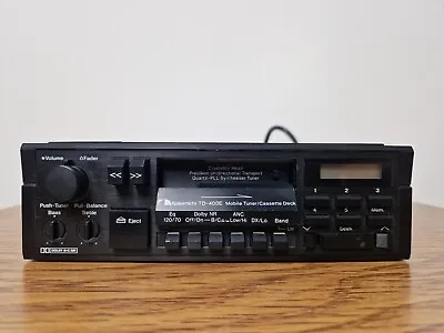 Nakamichi TD-400E Legendary Japan Car Cassette Deck/ Mobile Tuner GWO With Cage • £485