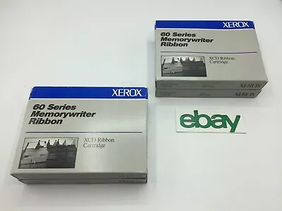 LOT Of 4 Xerox Memorywriter 60 Series Black Ribbon Cartridge 8R2942 FREE S/H • $29.99