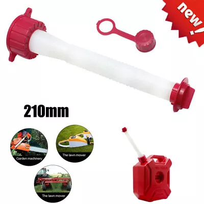 Flexible Car Fuel Jerry Can Spout Replacement Vent Cap Parts Trimmer Refuel Tool • $28.49