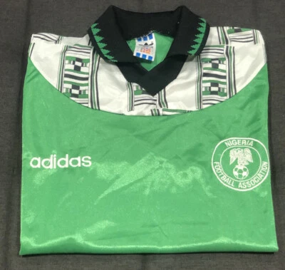 £199.98 • Buy Rare Original Nigeria 1994 World Cup Home Football Shirt Excellent Mens Small