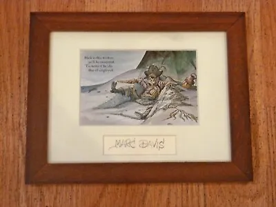 Disney's Pirates Of The Caribbean With Marc Davis Signature And Custom Framing • $150