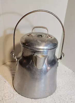 Vintage Wear-Ever Aluminum 3116 Percolator Coffee Pot With Copper Plated Handles • $49.99
