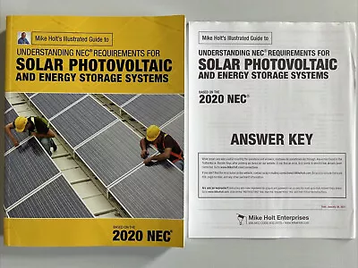 Mike Holt's Guide To Understanding NEC Requirements For Solar Photovoltaic 2020 • $56