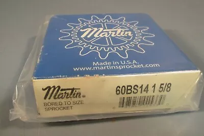 Martin Roller Chain Sprocket 14 Teeth 60BS14 1-5/8 • $24.99