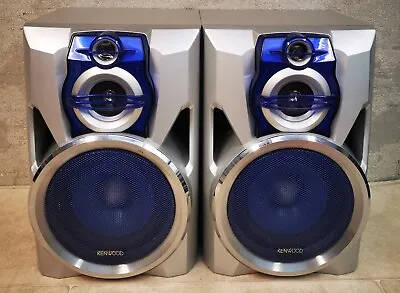 Kenwood Speaker System Pair - Grey - Unit Only (LS-N70S) *See Description* • £39.99