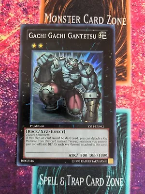 Yu-Gi-Oh! Gachi Gachi Gantetsu YS11-EN042 1st Edition Super Rare NM  • $1.20