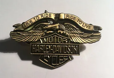 $10 • Buy Harley Davidson Motor Cycles, Eagle Hat Pin, Lapel Pin, 2 Clutches, Vintage Gift