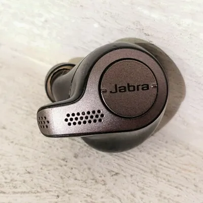£23.98 • Buy LEFT EAR ONLY Jabra Elite 65t Earphones (titanium Black) Bluetooth Earbud L