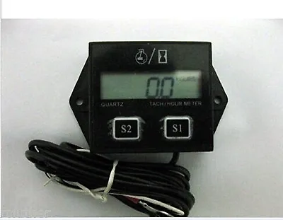 Hour Meter Tach Tachometer Boat Outboard Mercury Yamaha 2 & 4 Stroke Gas Engine • $15.99