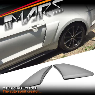 GT Rear Side Fender / Guard Plastic Vents For Ford Mustang FM FN 2015+ Bodykits • $199.99