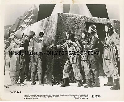  Flight To Mars  Starring Marguerite Chapman Cameron Mitchell.  Press Photo • $9.95