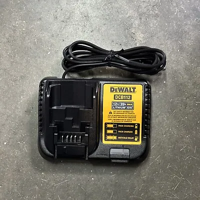 New Genuine DEWALT DCB112 12V/20V MAX Li-Ion Charger (24) • $16.90