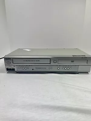 DVD VCR Combo Player Sanyo 4-HEAD HIFI VHS Recorder DVW-7200 No Remote Working • $45