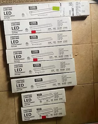 Brand New Lighting Labs Under Cabinet Light Fixture Bundle Of 8 • $160