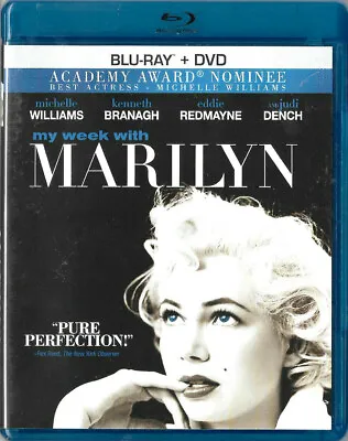 My Week With Marilyn Monroe (Blu-Ray & DVD) Michelle Williams Kenneth Branagh • $7.60
