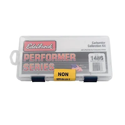 $92.49 • Buy Edelbrock 1486 Performer Series Carburetor Calibration Kits