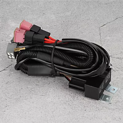 Hot New H1/H7 Wire Relay Harness Wiring For Halogen Headlamps Headlight IP46 • $24.40