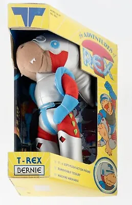 Adventures Of T-Rex Bernie Plush Toy Action Figures Happiness Express Inc 1993 • $91.56