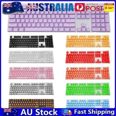 AU 104pcs Universal Mechanical Keyboard Keycaps PC Laptop Bakclit Key Cap Sets • $9.23