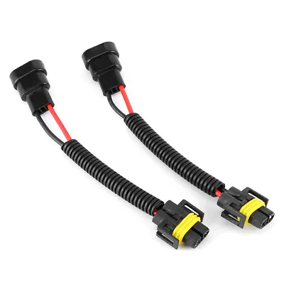 2Pcs 9005/9006 Male To H11 Female Bulbs Adapter Conversion Wire Connector JFF • $7.53