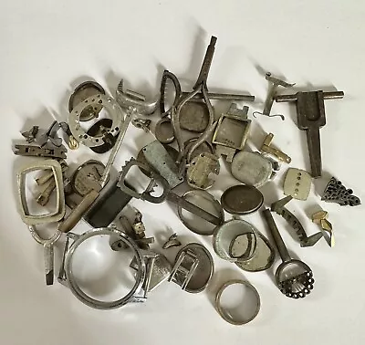 Metal Watch Jewelry Parts For Collage Mixed Media Art Steampunk Vintage Lot • $16