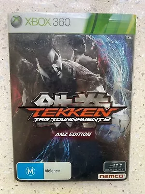 Tekken Tag Tournament 2 ANZ Edition Steelbook XBOX 360 Complete With Manual  PAL • $34.99