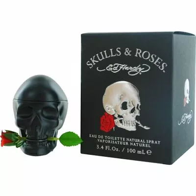 Skulls And Roses Ed Hardy Colognes For Men 3.4 Ounce EDT • $35.33