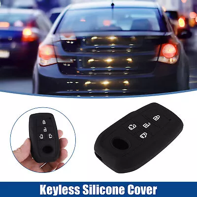 Keyless Silicone Cover Smart Key Case Key Cover For Toyota NOAH Black 1 Pcs • $9.49