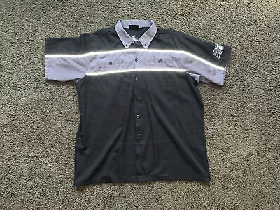 Iron Horse Saloon Button Mechanic Work Shirt XXL Biker Gear Apparel Motorcycle • $24.99