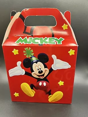 10ct Mickey Mouse Party Favor Candy/Treat Boxes Loot Goody Treat Cajita Dulcera • $8