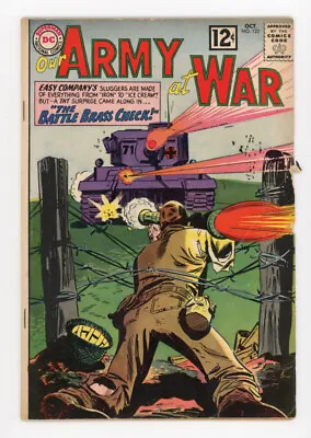 Our Army At War 123 Nice VG+ Copy Man Vs Tank Early 12-center! • $42