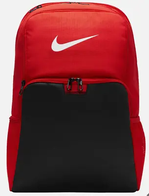 Nike Brasilia XL 9.5 Backpack Red/Black • $39