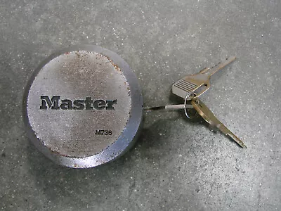 Master Lock M736  Hidden Shackle Padlock Keyed Alike Die-Cast • $25