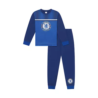 Chelsea F.C Boys Pyjamas CFC Pjs Set Official Club Merchandise • £13.95