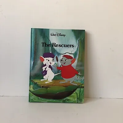 Vintage 1989 Walt Disney Classic Series The Rescuers Hardback Story Book • $14.99