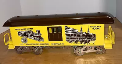 McCoy Standard Gauge TCA 1983 Great Lakes Ltd Louisville Convention Baggage Car • $70