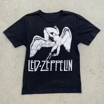 Vintage Led Zeppelin Shirt 70s 80s Small Medium Band Shirt Tour Tee Nirvana • $200
