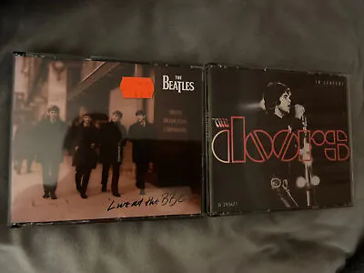 The Doors Live In Concert 2CD & The Beatles Live At The BBC 2CD • $15