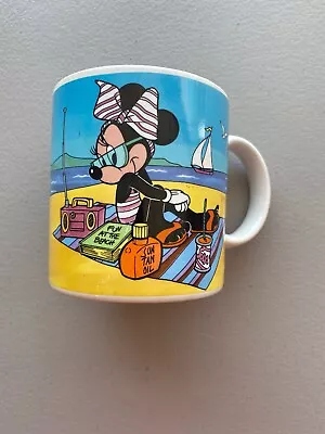 Vintage 1986 Walt Disney MINNIE MOUSE Mug Cup Applause #3093 • $12.20