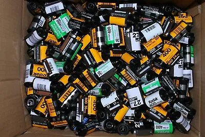 $10 • Buy 50 Of Assorted (no Film) 35mm Film Canisters Cans Cartridges Kodak Fuji