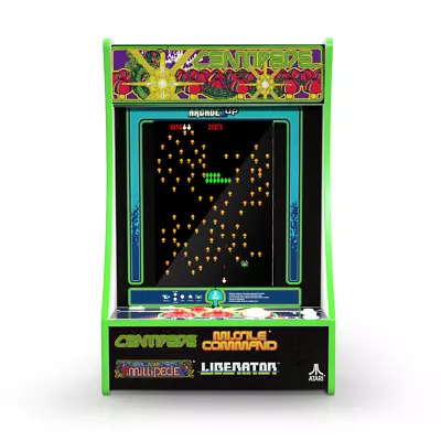 NEW! Arcade1Up Centipede 4-in-1 Partycade Millipede Missile Command Liberator • $475