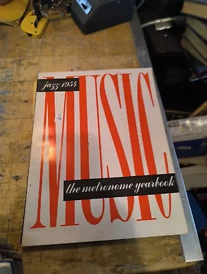 1954 Jazz Music The Metronome Yearbook Magazine - Great Photos - B 6550 • $68