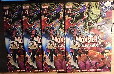 Monsters Unleashed 1 Dealer Lot Of 4 • $24.99