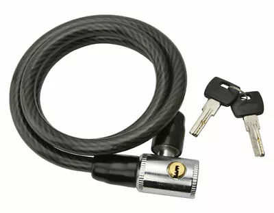 New! Absolute 48  Long Universal Bicycle Cable Lock 14mm In All Black. • $36.99