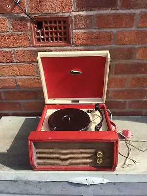 Untested Vintage Dansette Celebrity Record Player. • £19.99